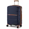KONO Valise Moyenne Taille Valises de Voyage 66.5x45.5x24cm Rigide Lég...