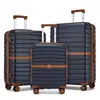 Kono Set 3 Valise Rigides Bagages Extensible ABS+PC Legere et Durable ...