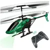 VATOS Hélicoptère télécommandé RC Enfants: Avion Gyroscope Vert & LED ...
