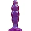 Doc Johnson Paarse Anaal dildo met kralen