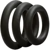 Doc Johnson Driedelige Zwarte cockring set