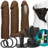 Doc Johnson Vibrating Dual Density ULTRASKYN Toys Set + Remote Control