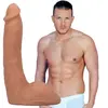 Doc Johnson Codey Steele - Realistic ULTRASKYN Dildo - 8 / 20 cm - Vanilla