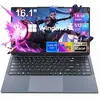 FUNYET PC Portable 16"FHD ,Core I5-8210Y(Jusqu'à 3,6 GHz), 16Go RAM DDR4 512Go SSD, Win11PRO Ordinateur Portable aver Clavier Rétroéclairé