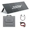 AFERIY Panneau Solaire Pliable 200WGenerateur Solaire Monocristallin a...