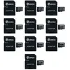 Lot de 10 Qumox Micro SD SDHC 32go 32Go 32g TF Carte Class 10 UHS-I 70...