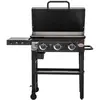 Char-Griller Flat Iron Gas Plancha   Gas Bakplaat met 3 Branders   Sta...