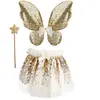 Great Pretenders Glitter Gouden Verkleedset Elfje Fee 4-6 jaar
