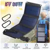 KEPEAK 80W 5V Panneau Solaire Sunpower Chargeur Solaire avec Port USB Étanche pour Téléphone Extérieur Charge Escalade Randonnée Camping
