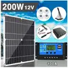 KEPEAK Kit Panneau Solaire 200W Ensemble Solaire Panneaux solaires mon...