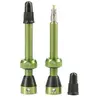 Tubolight SVVGRN Paire de valves colorées unisexe pour adulte, vert, 50 mm