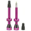 Tubolight SVVPRL Paire de valves colorées unisexe pour adulte, violet, 50 mm