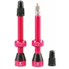 Tubolight SVVPNK Paire de valves colorées unisexe pour adulte, rose, 50 mm