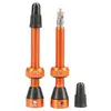 Tubolight SVVRNG Paire de valves colorées unisexe pour adulte, orange, 50 mm