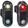 Kryptonite Avenue F-65 / R-30 Verlichtingset LED Accu - Zwart