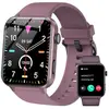 Blackview Montre Connectée Femme avec Appel Bluetooth Assistant Vocal Fonction Féminine Sommeil SpO2 Smartwatch Adultes Ado -Violet