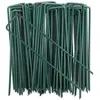 100pcs Piquets de Fixation en Acier Galvanisé, Ancrage au Sol de Jardi...