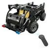 Kit de véhicule électrique RC 2.4G 4CH modèle personnel transporteurs blocs d'assemblage jouet cadeau de Noël anniversaire
