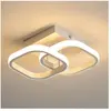 COMELY Plafonnier led Moderne, Luminaire de Plafond Carré en Acrylique...