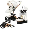Poussette 3 en 1 Magic ZC Poussette Pousette trio 3 en 1 Pousette Cuir...