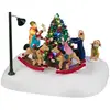Lemax - 'Rockin' Around The Christmas Tree' - Verlicht tafelstuk met animatie - Exclusief adapter (Werkt op batterijen)