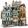 Lemax - 'The Holly Jolly Hotel' - Verlichte Facade - Exclusief adapter (Werkt op batterijen)