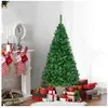 GIANTEX Sapin de Noël 1,8M avec 650 Branches PVC avec Artificiel Effet...