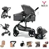 MagicZC bebe Poussette 3 en 1pour nouveau népliablebébé cosycombinéesC...