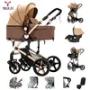 Poussette 3 en 1 Magic ZC  Poussette cosy voyag Poussette pour nouveau...