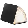 Lumière livre intelligente Gingko en cuir Grand Noir