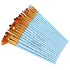 20 PCS Nylon Art De Cheveux Peinture Pinceaux Artiste Aquarelle Pinceau Stylo Dessin Outils Set