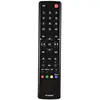 Télécommande noire pour le téléviseur TCL RC3000E02