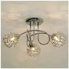 KOSILUM Plafonnier design - Aphyse - 3 boules - Gris - 20W - G9