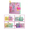Livre d'éveil pour Bébé en Tissu jeu de cerveau 3D d'apprentissage ave...
