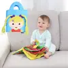 Livre d'éveil pour Bébé en Tissu jeu de cerveau Pas déchiré - Couleur 020