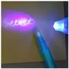 TotalCadeau Stylo encre invisible et lampe lumière UV