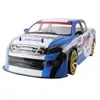 01:10 70 kmh 2.4G RC voiture 4 roues motrices Double batterie haute pu...