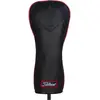Titleist Headcover Driver Leder Jet Black