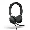 Jabra Evolve2 40 SE (Filaire, USB-A), Casque micro de bureau, Noir