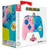 PDP Manette filaire Princesse Peach Faceoff Deluxe+ pour Nintendo Switch