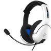 Casque Gaming filaire PDP LVL50 Blanc pour PS4