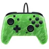 Manette filaire PDP Faceoff Camo vert pour Nintendo Switch