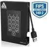 Apricorn Apricorn Aegis Padlock Fortress Disque Dur Externe 2 To Noir