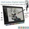 Tablette Graphique G10 10x6" lecture rapide USB Board AVEC stylo
