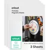 Cricut Feuilles magnétiques imprimables A4 - 21 x 29,7 cm   3 feuilles
