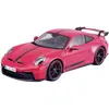 Miniatures montées - Porsche 911 GT3 Rouge avec bande 2022 1/18 Maisto