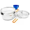 GSI - Glacier stainless 1persoons- kit - pannenset outdoor
