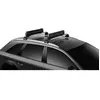 Thule SnowPack Extender, Un Porte-Skis Aérodynamique et Coulissant pou...