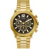 Guess US Montre multifonction dorée pour homme, Doré/doré/noir, EDGE
