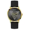 Guess Idol Montre Femme Acier Doré Silicone Noir GW0503G1
